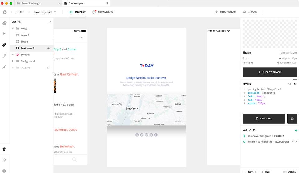 how to open sketch files with avocode