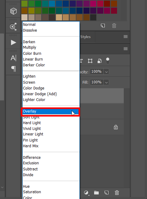how to remove tattoos in photoshop overlay blend mode