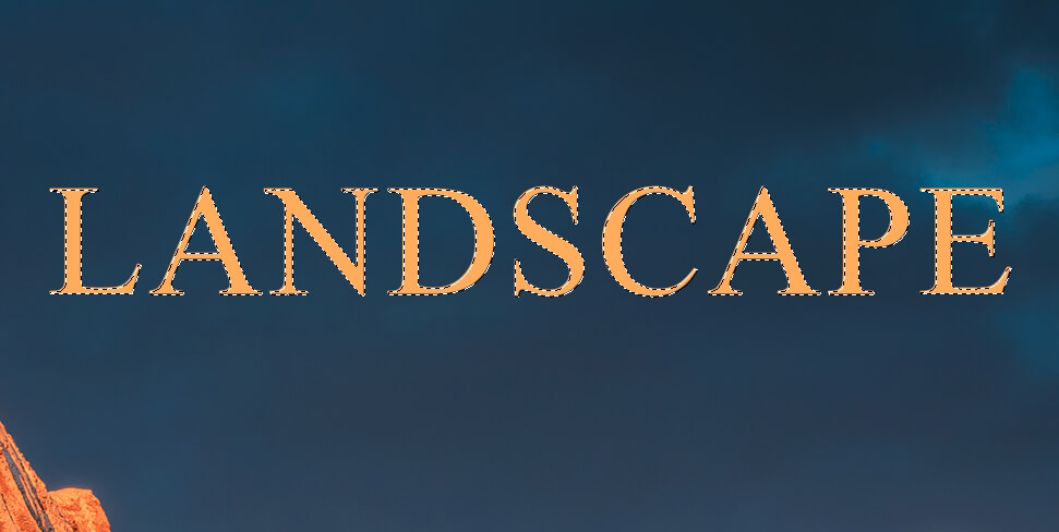 how to remove text in photoshop selecting the text