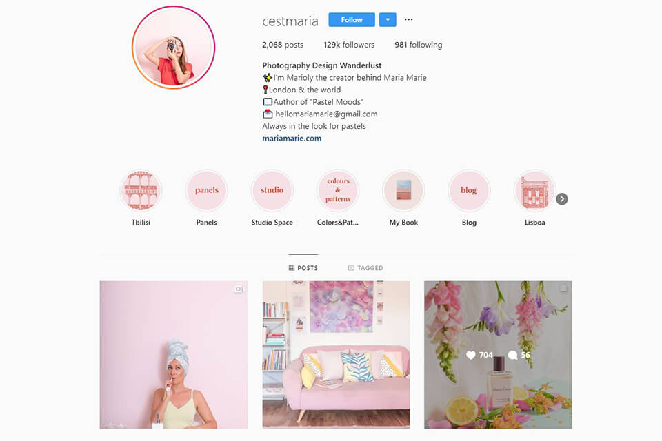 top lifestyle photographers on instagram