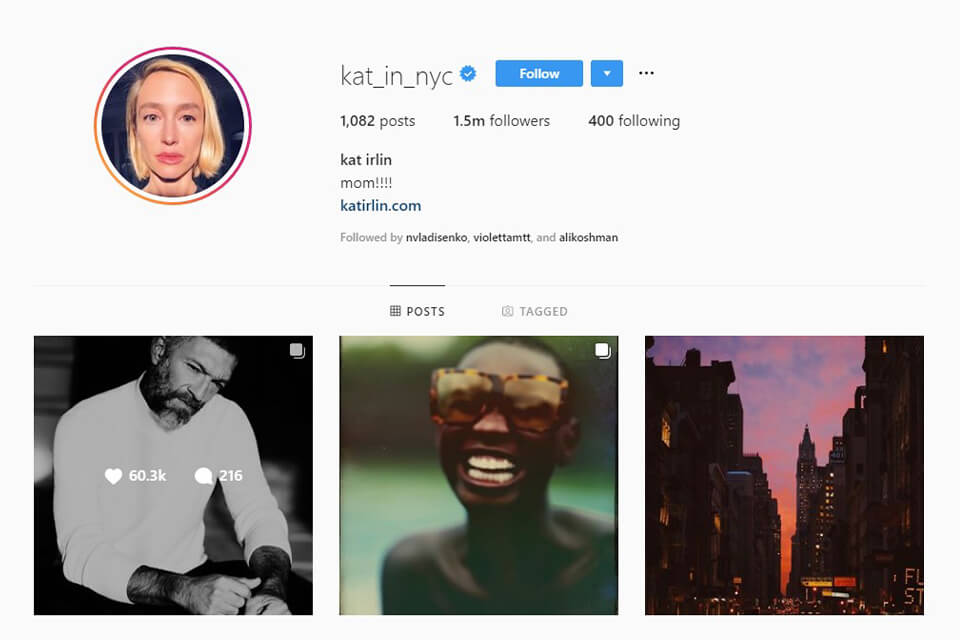 instagram portrait