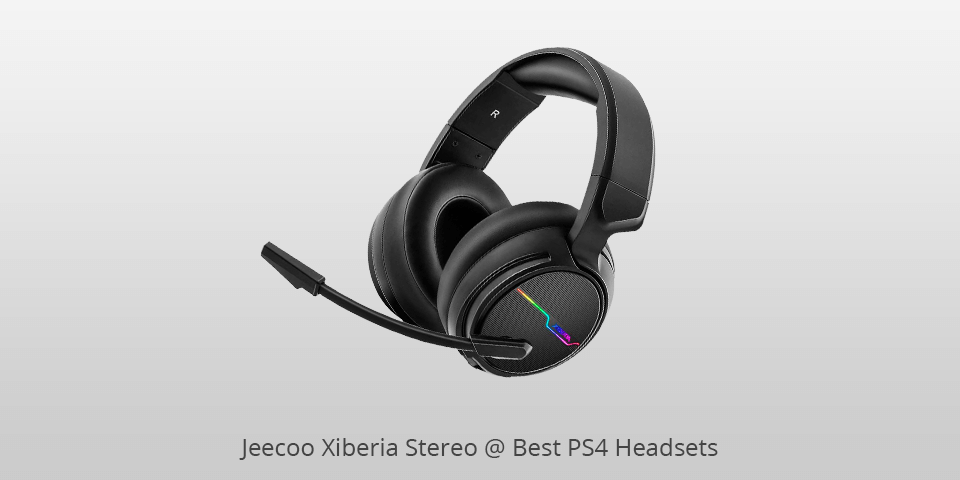 jeecoo xiberia stereo ps4 headset