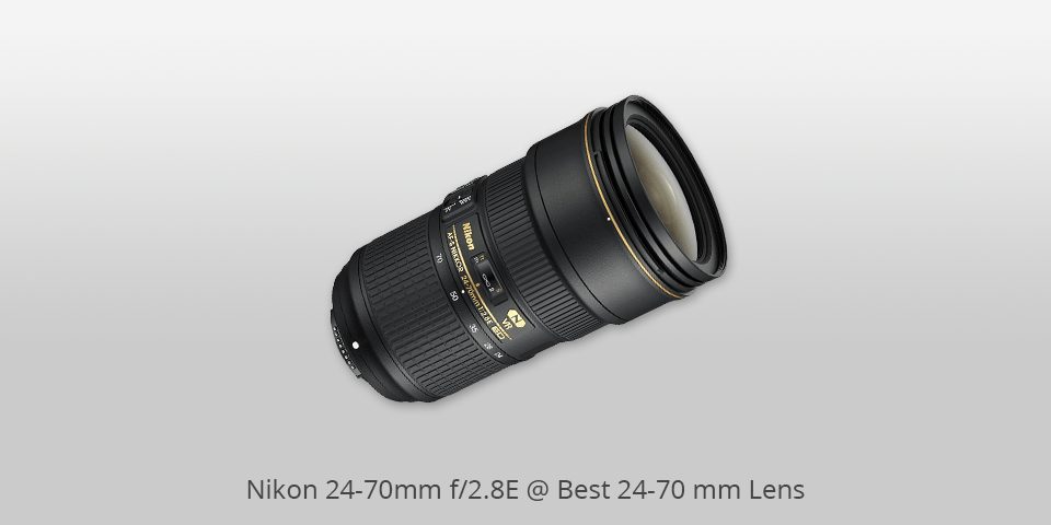 lens nikon 24-70mm f/2.8e