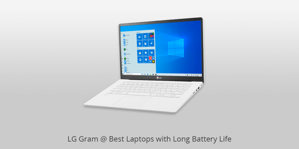 lg gram laptop with long battery life