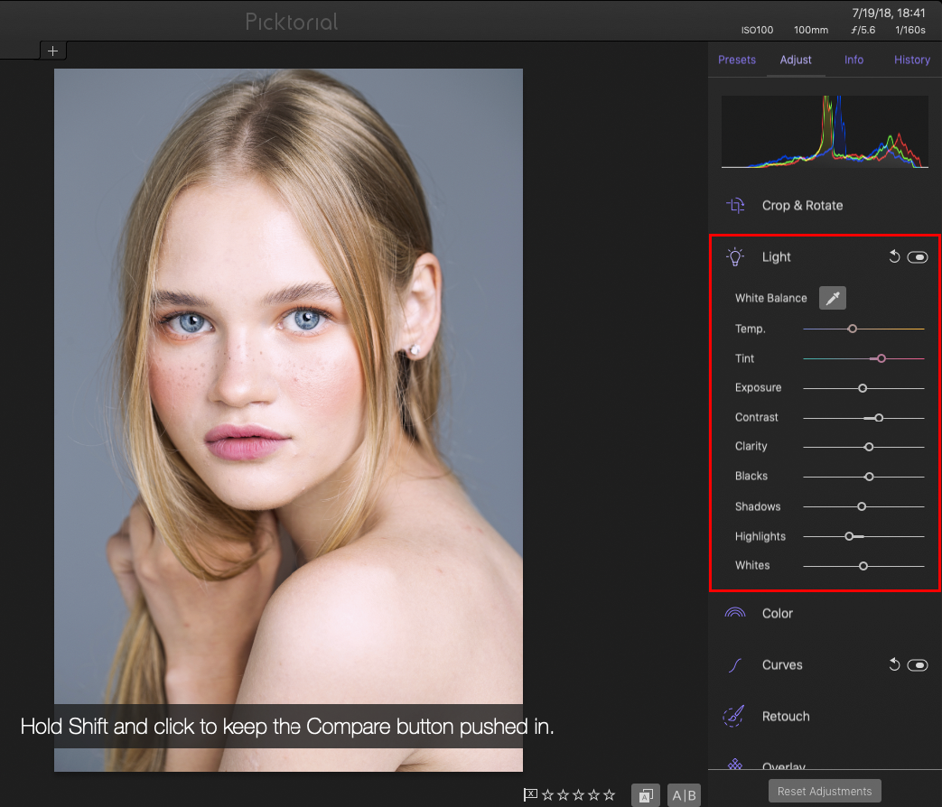 light tools in picktorial