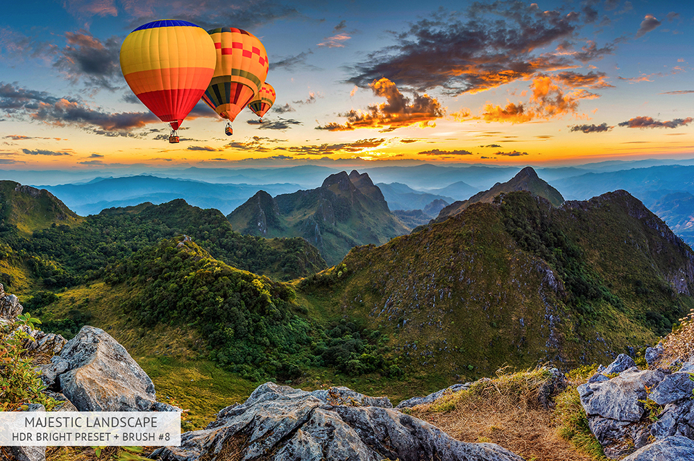 preset collection for sun photography