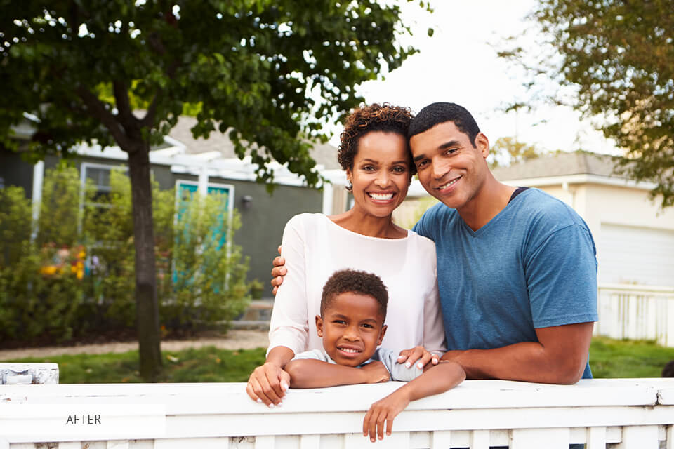 free lightroom preset contrast for family portrait photography