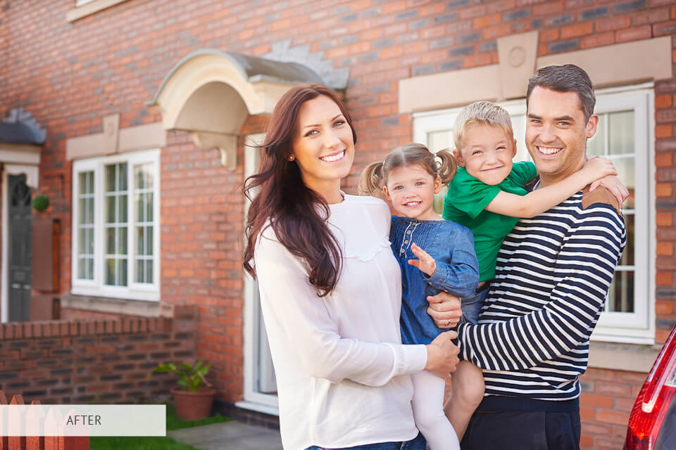 free lightroom preset nature for family portrait photography