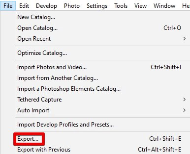 lightroom watermark