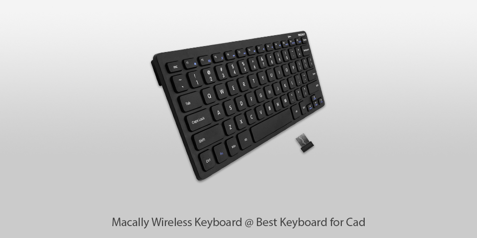 macally mini wireless keyboard