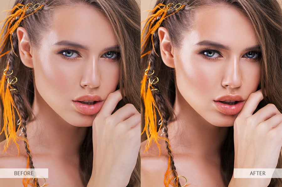 makeup photo dodge and burn