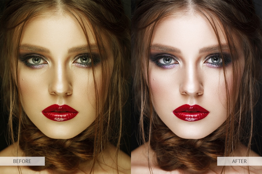 makeup photo levels editing