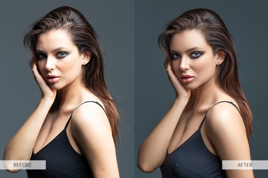 makeup photo smokey eye effect