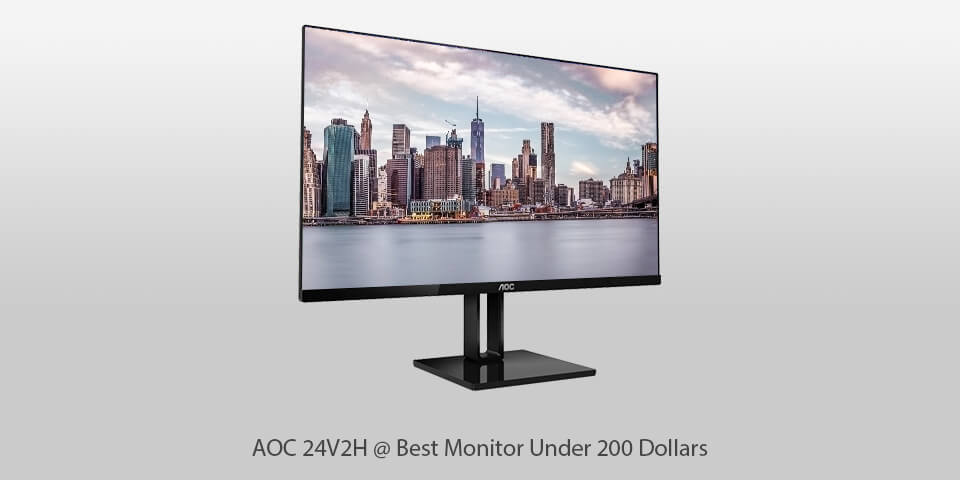 best monitor under 200 aoc 24v2h