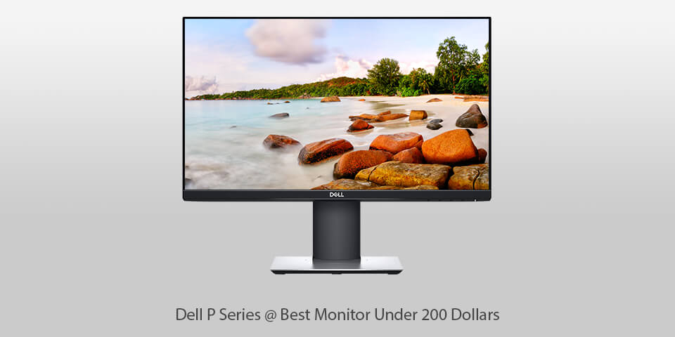 best monitor under 200 dell p series