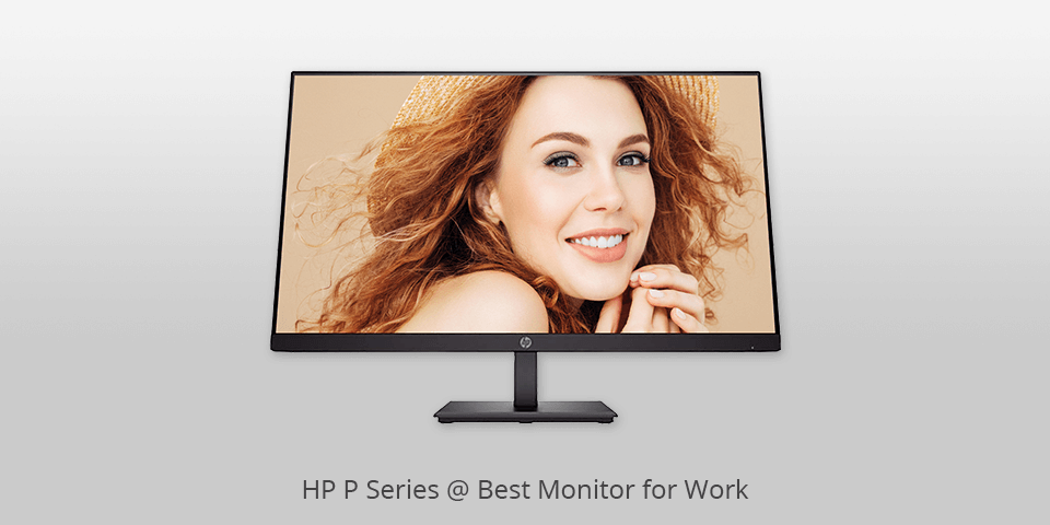 best monitor for office hp p series