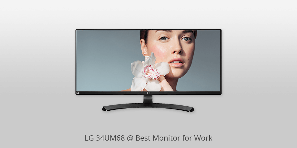 best monitor for office lg 34um68
