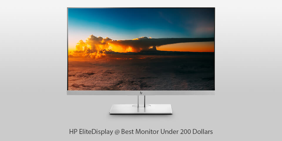 best monitor under 200 hp elitedisplay