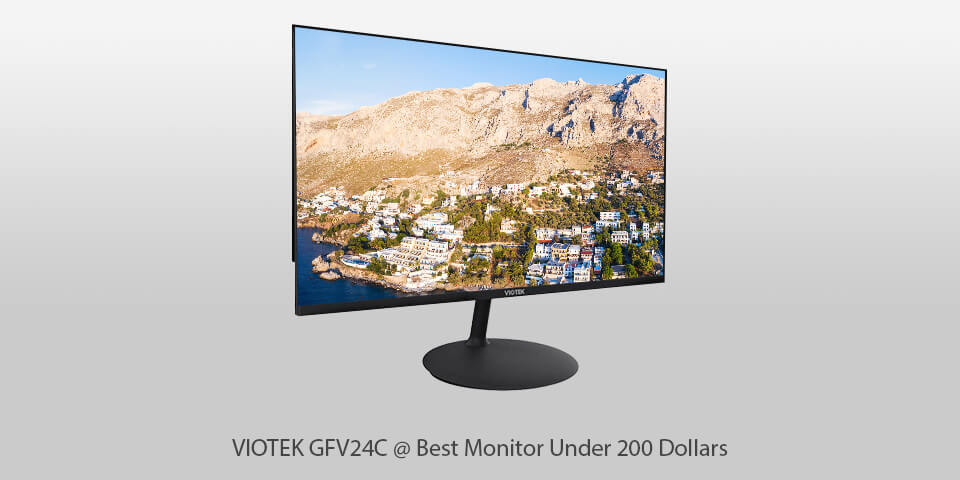 best monitor under 200 viotek gfv24c