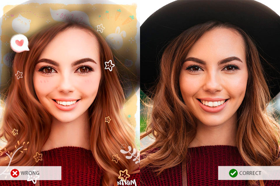 nice profile picture editing