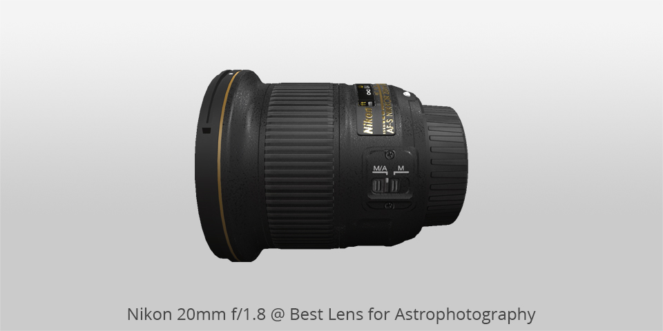 Nikon 20mm f/1.8 milky way photography lens