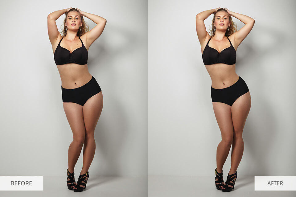nude retouching liquefy tool