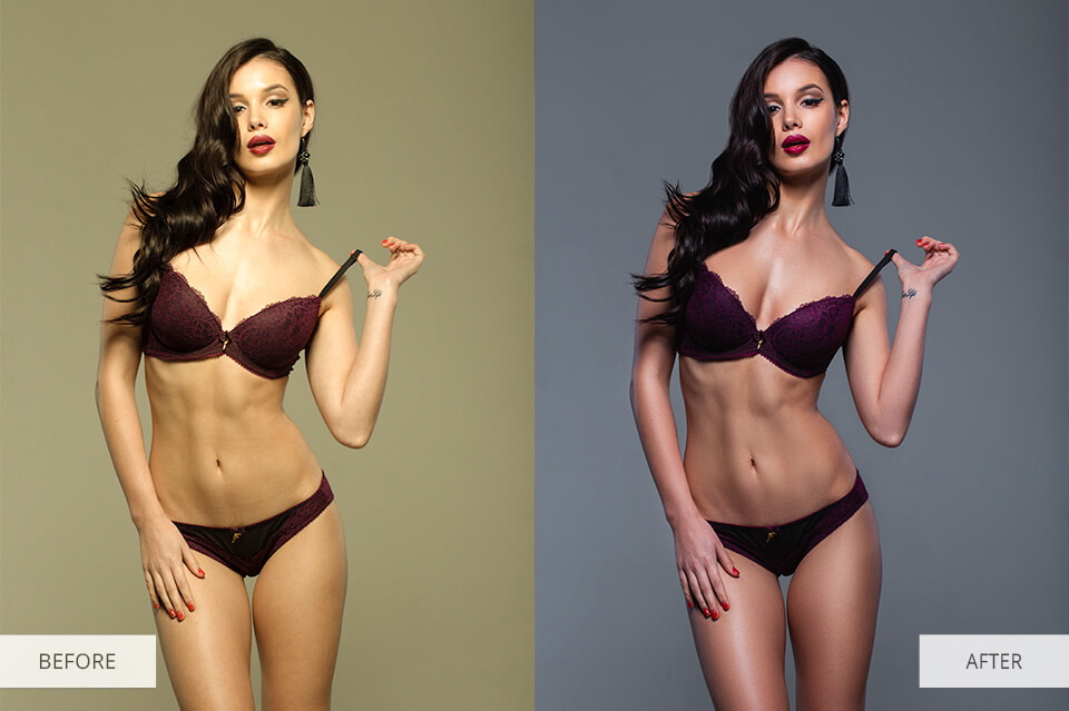 nude retouching white balance
