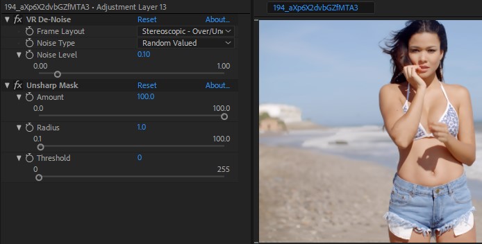 open an original frame for using luts