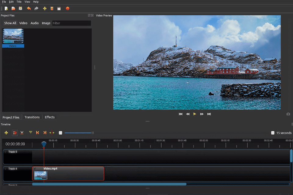 openshot linux