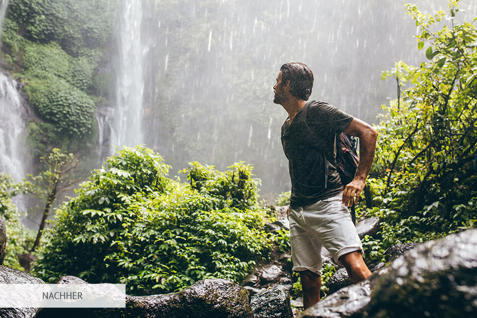 photoshop regen-overlay vorher und nachher