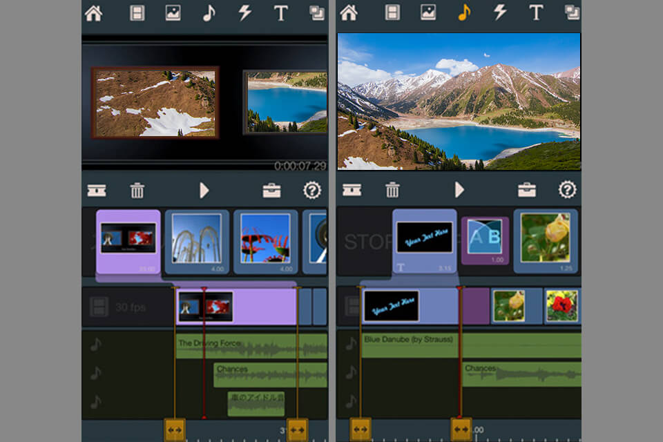 pinnacle studio free mobile interface