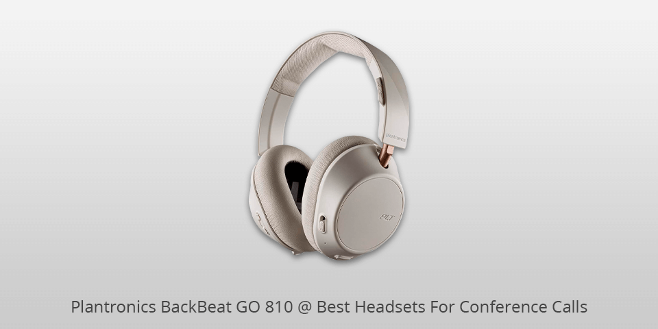 plantronics backbeat go 810 headset for conference calls