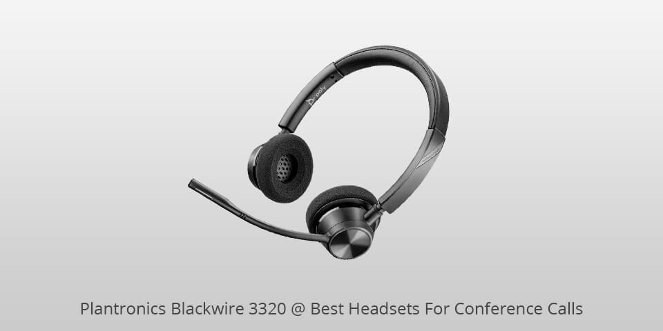 plantronics blackwire 3320 headset for conference calls