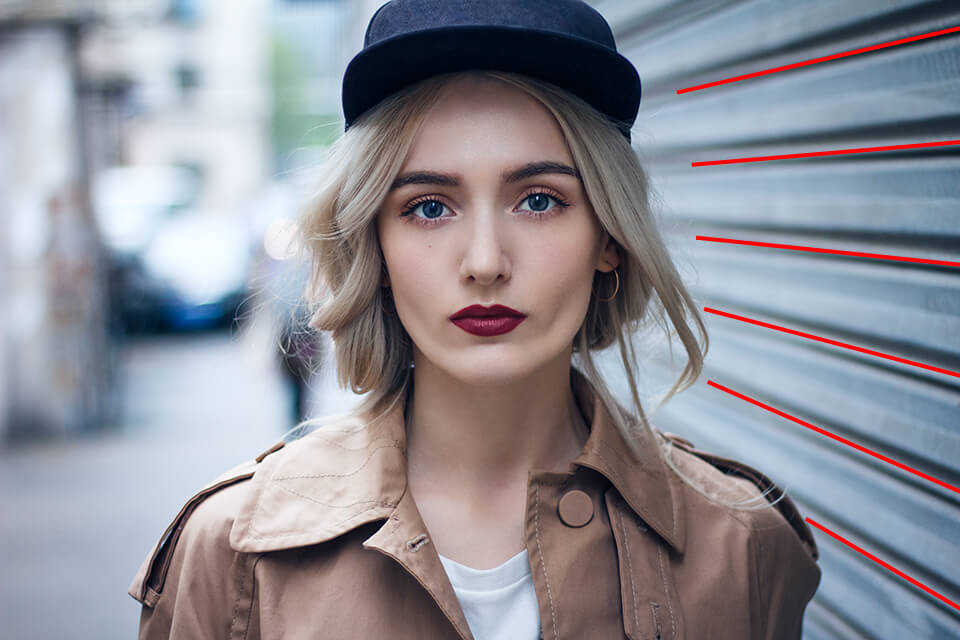 portrait photo leading lines