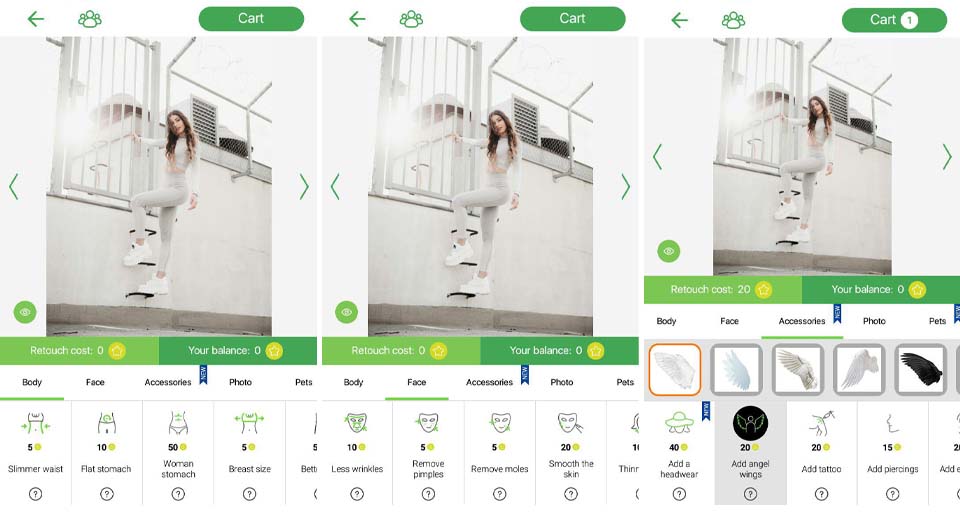 retouchme editor for instagram