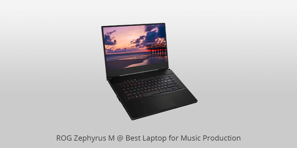 best laptop for music production