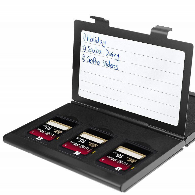 sd card holders labels