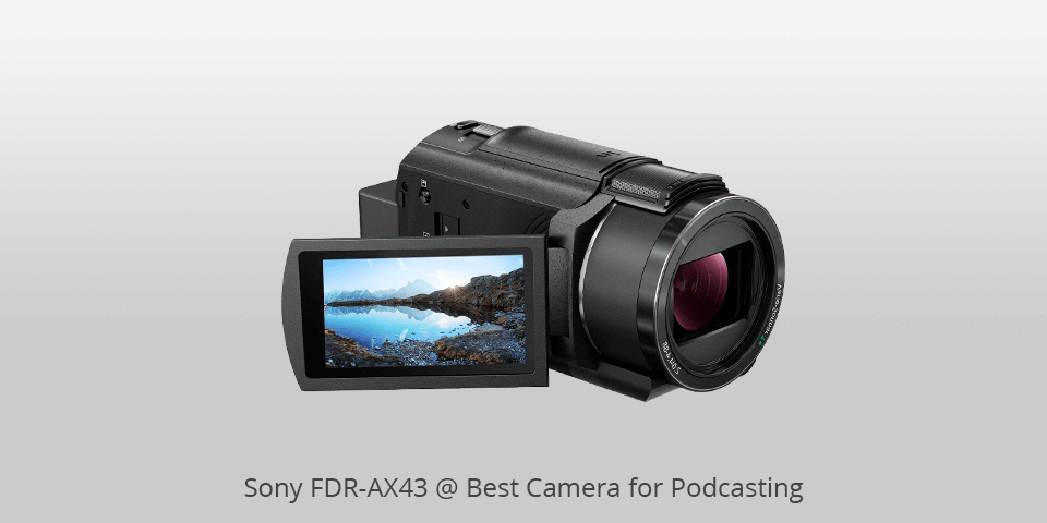 kamera do podcastingu sony fdr