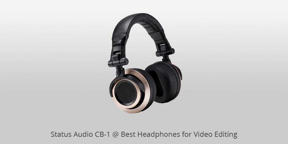 status audio cb1 headphones for video editing
