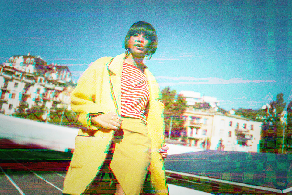 stereophotography glitch