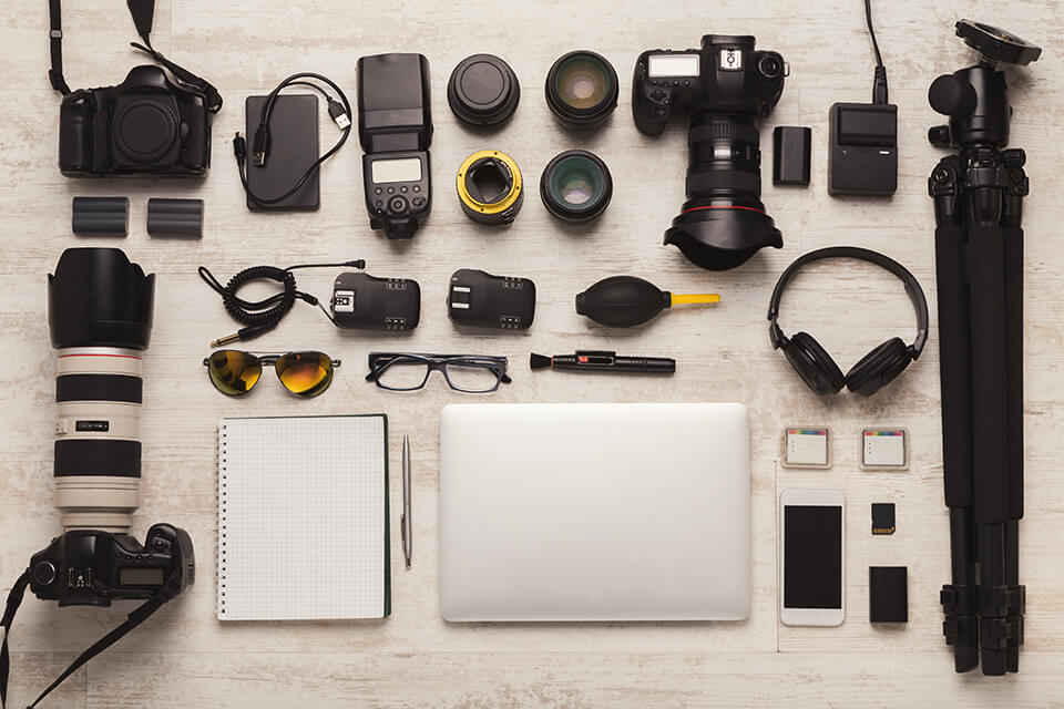 travel photography gear