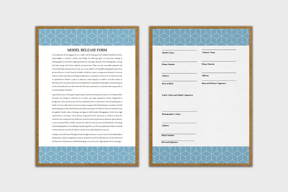 universal model release form pdf