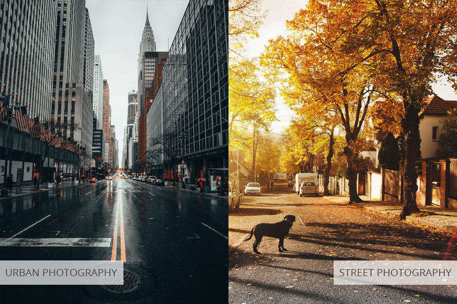 urban photography vs street photography