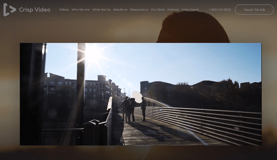 videocrisp movie trailer maker interface