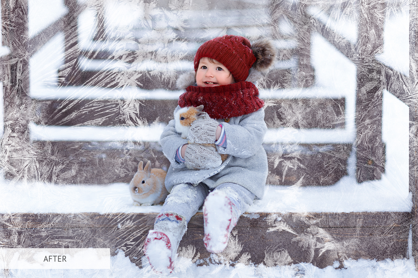 Photoshop Frost Overlay Bundle Includes 10 Free Frost Overlays