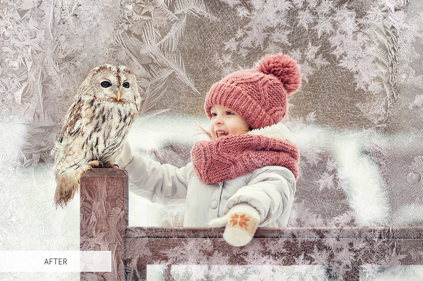 Photoshop Frost Overlay Bundle Includes 10 Free Frost Overlays