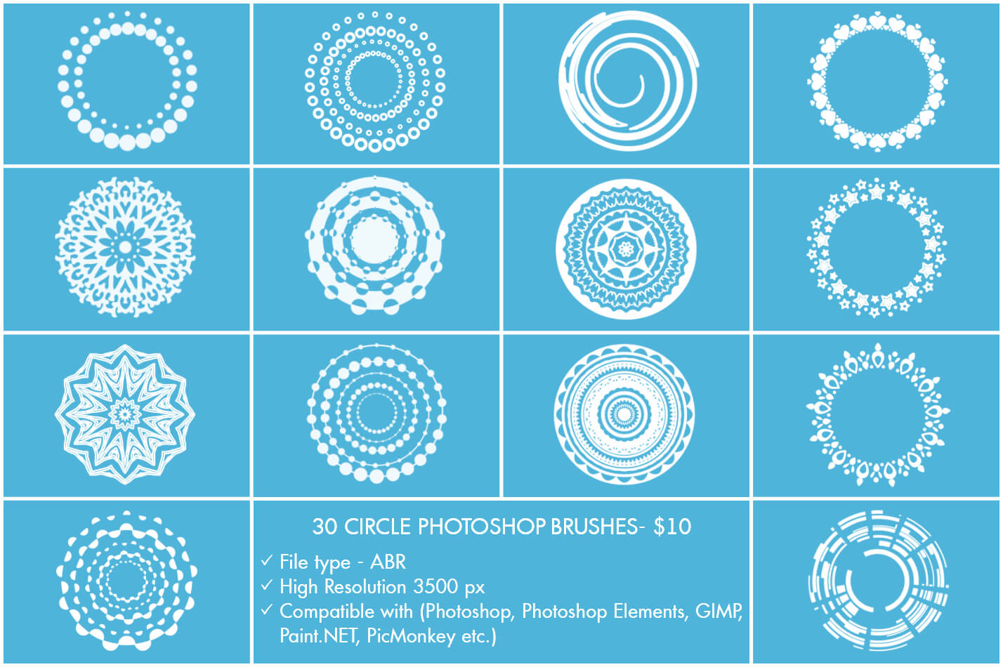 circle brushes photoshop download