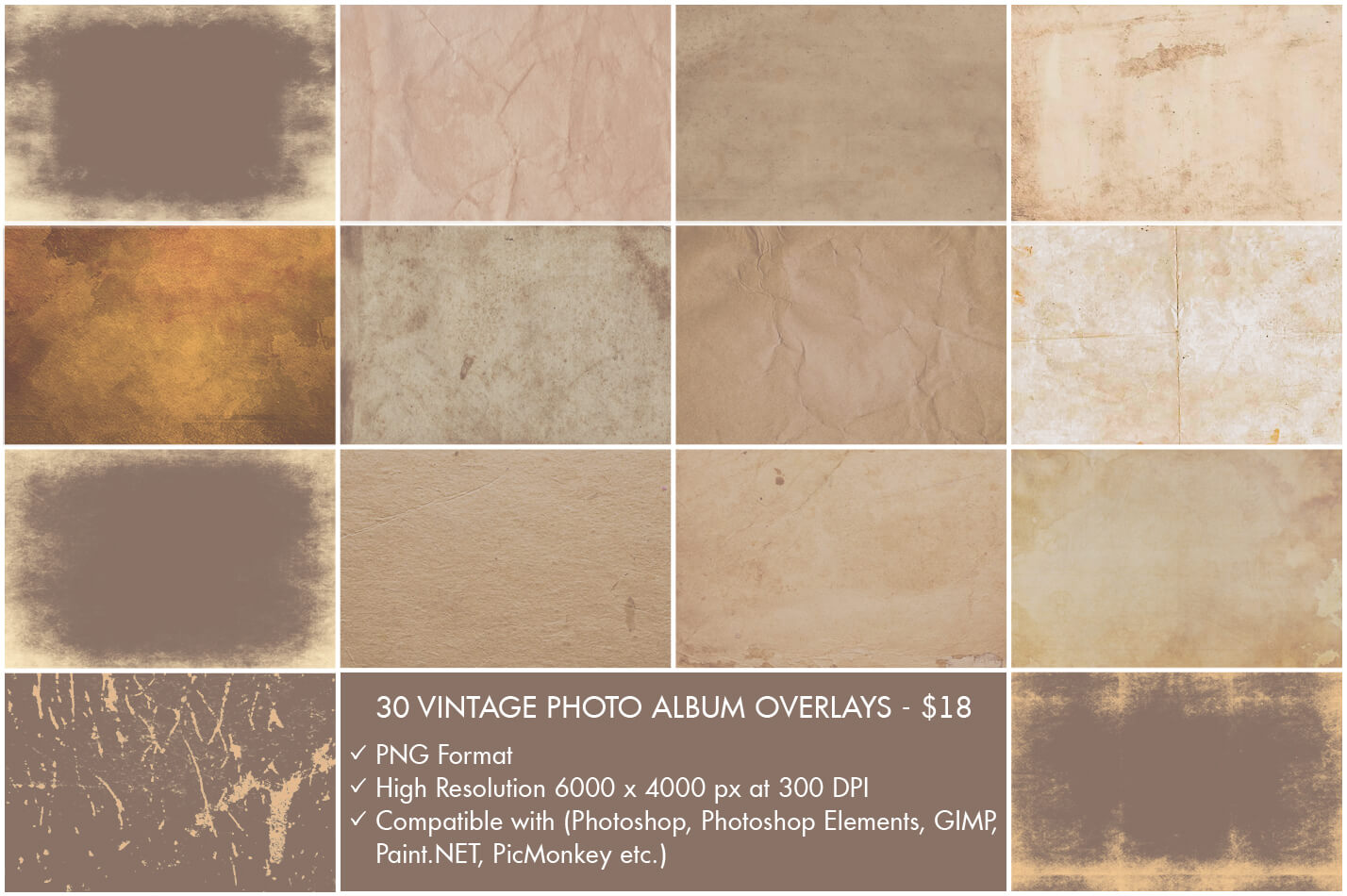 Vintage Photoshop Overlays Free|Try Vintage Overlay Photoshop For Free