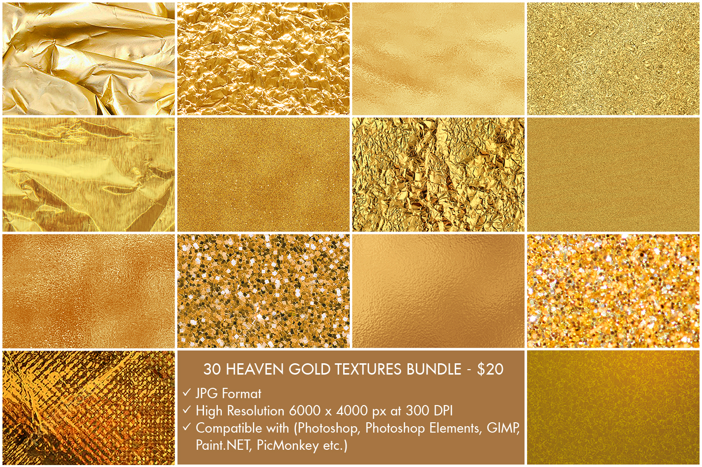 Free Gold Texture Gold Texture Bundle