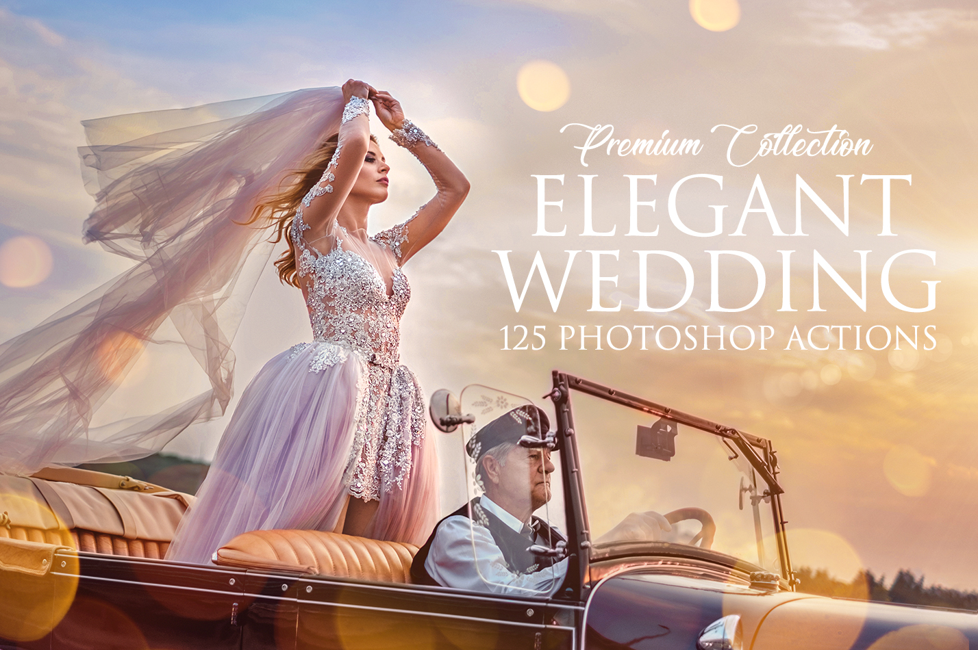 download action photoshop wedding gratis